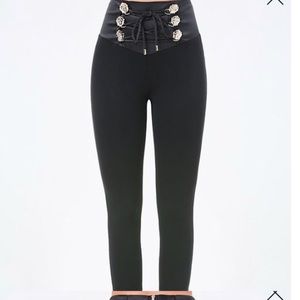 ♣️NWOT Bebe Black High-waist Stretch Pants♣️